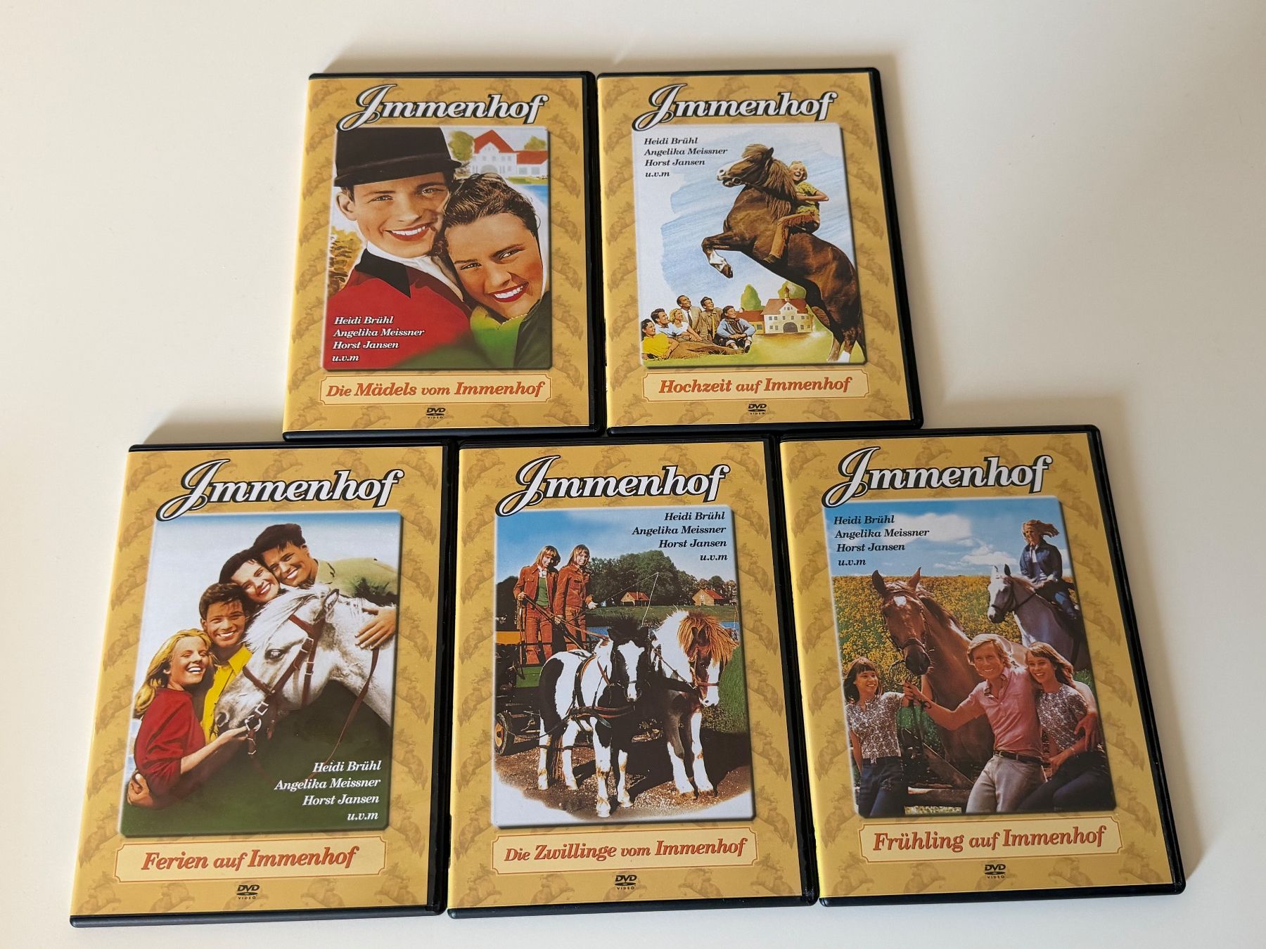 Tutti i DVDs: DVD Box Set Immenhof 5 DVD's – Usato da Altstätten SG venduto da sheamus 4