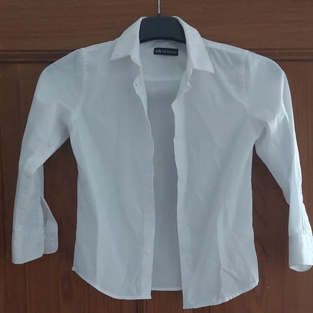 Weisses Hemd Gr. 116 von C&A klassisch & elegant