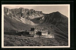 Parsennhütte, Panoramablick auf das Geb