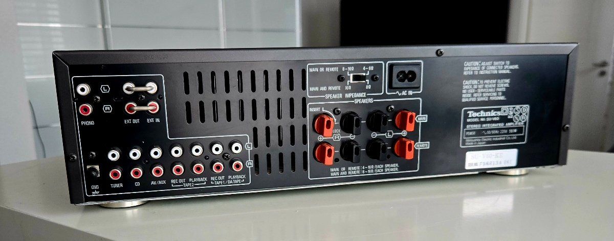 Technics Verstärker: Technics SU-V60 Stereo-Verstärker Class AA – Gebraucht aus Riedt b. Erlen von 63ak 2