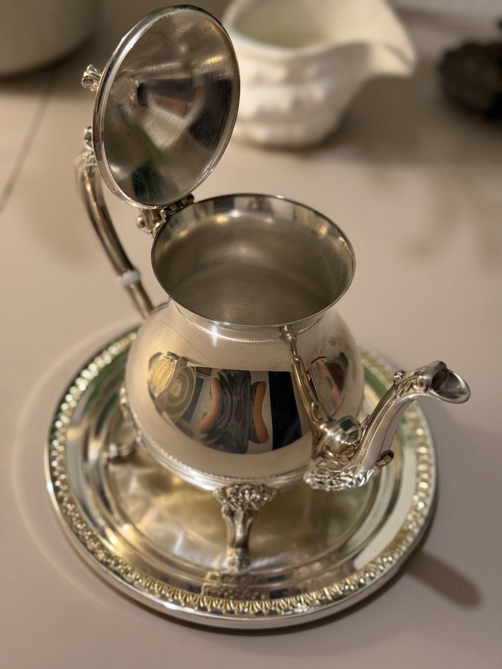 Teiere: silver plated coffee pot – Usato da Clarens venduto da vat_2x6j 7