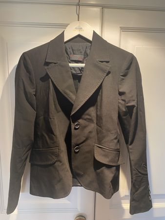 Damen Sakko Ellen Capellino TG 44 schwarz Made in Italy