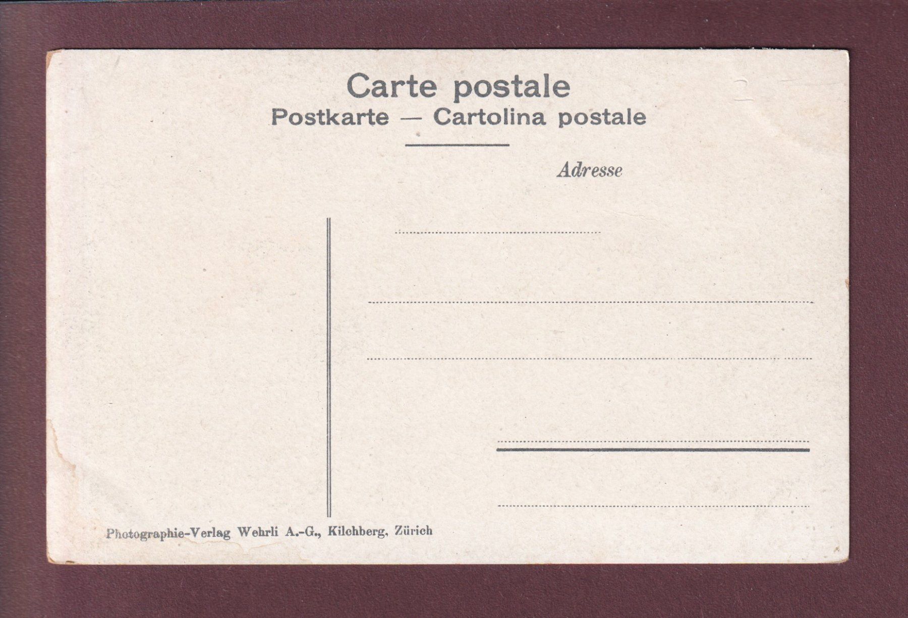 Cartoline postali: Costume - Vaud - VAUDOISE – Usato da Pully venduto da nicecards 1