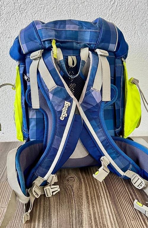 Ergobag Kindertaschen: Schulrucksack ergobag inkl. Regenhülle / Kletties – Gebraucht aus Ersigen von Resuss 2