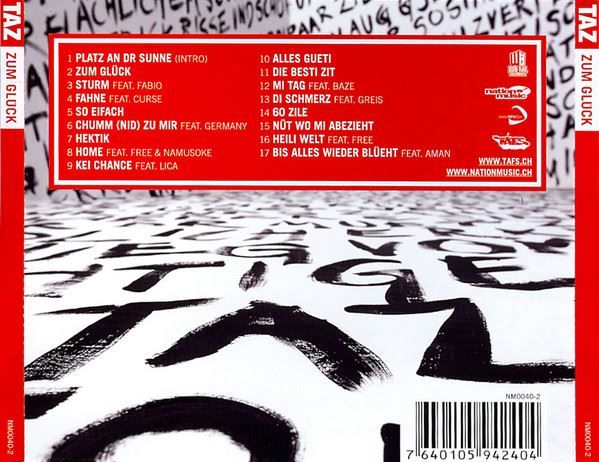 CD: Taz – Zum Glück – Usato da St.Gallen venduto da jalamusic 1