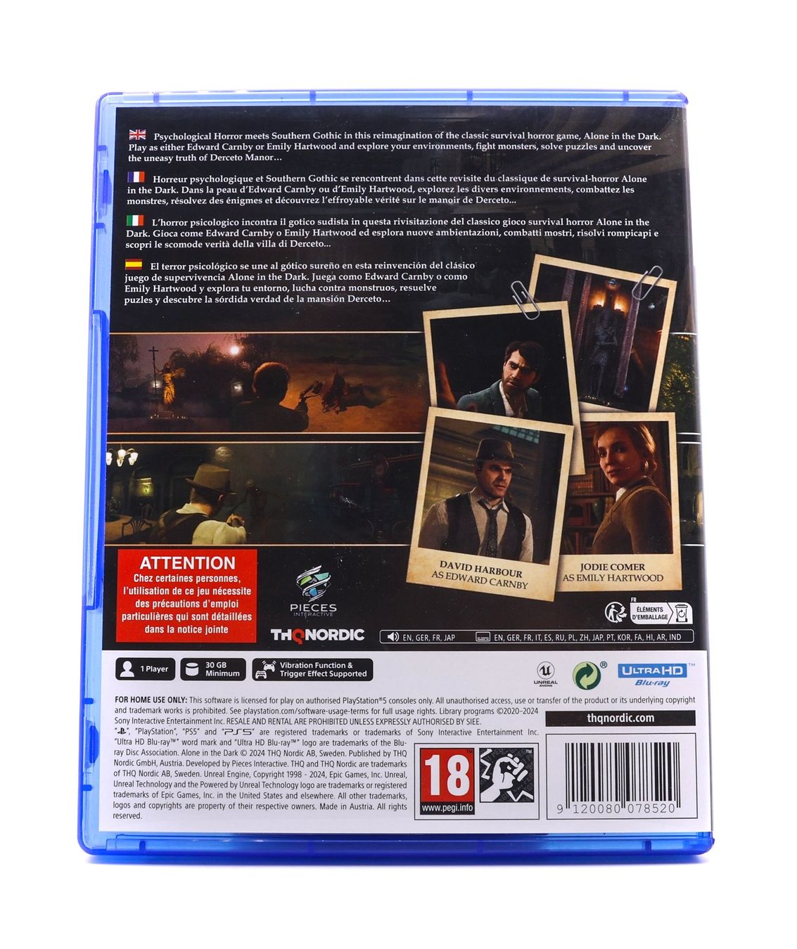 Giochi: Alone in the Dark - PS5 – Usato da Paudex venduto da dindeboy 1