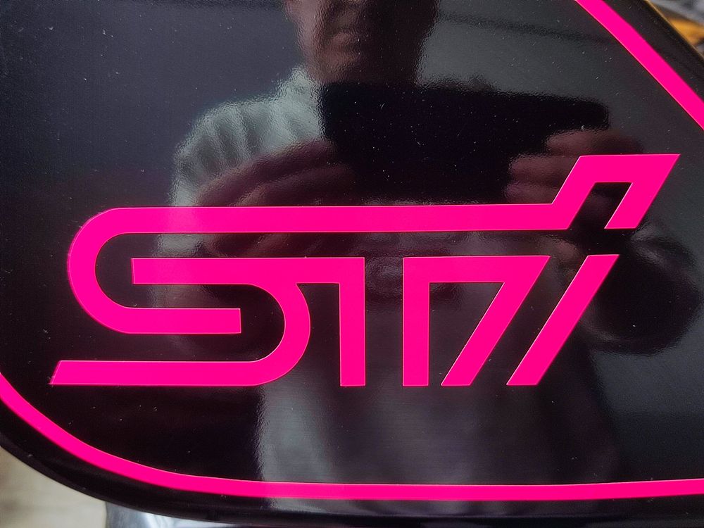 SUBARU STi Logo Aufkleber Sticker / JDM WRX Folie 3