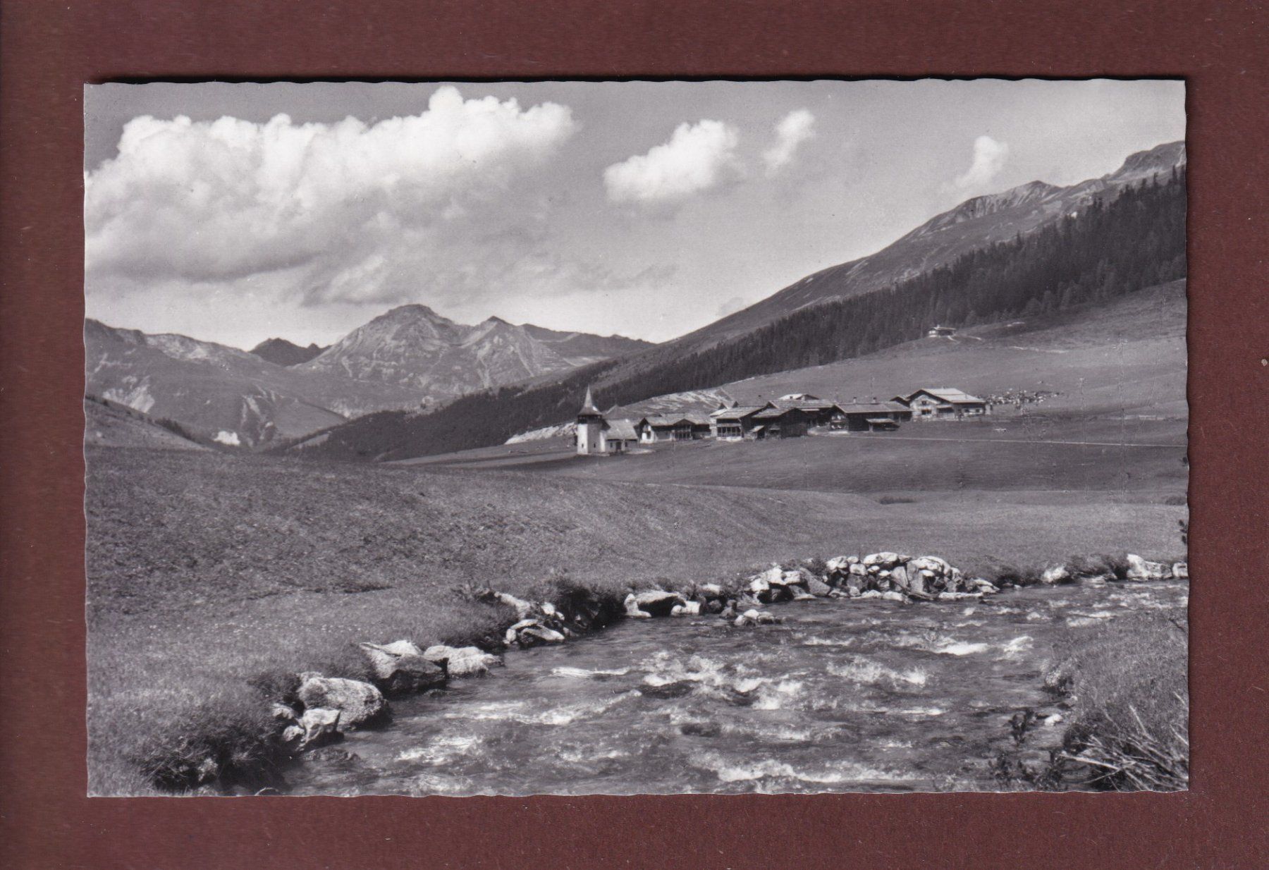 Cartoline postali: Davos - SERTIG-DÖRFLI – Usato da Pully venduto da nicecards