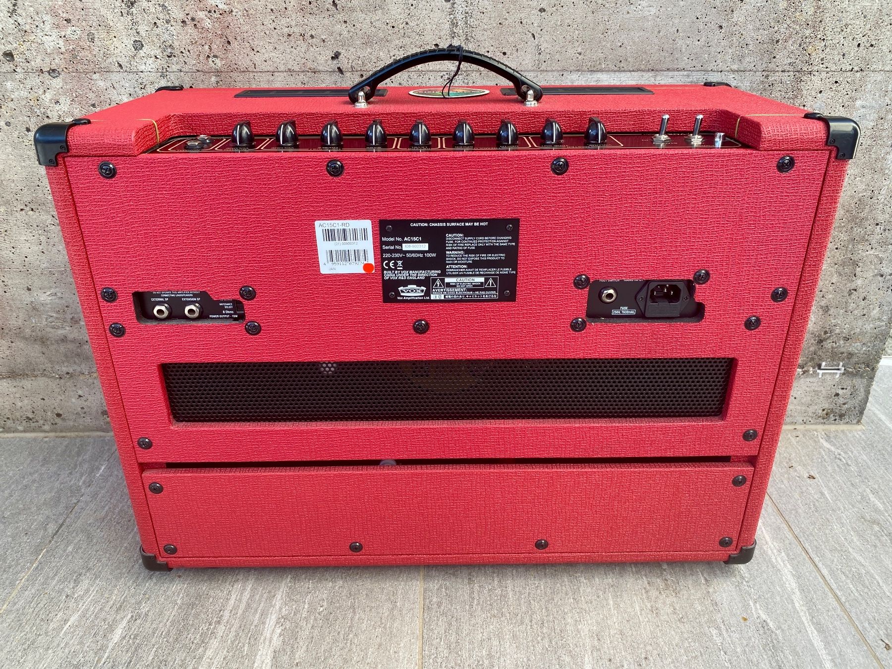 Vox Amplificatori: Vox AC15 C1-RD Limited Edition – Usato da Winterthur venduto da Crazycorner 1