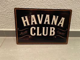 METALL BLECHSCHILD HAVANA CLUB / 1 Stück !