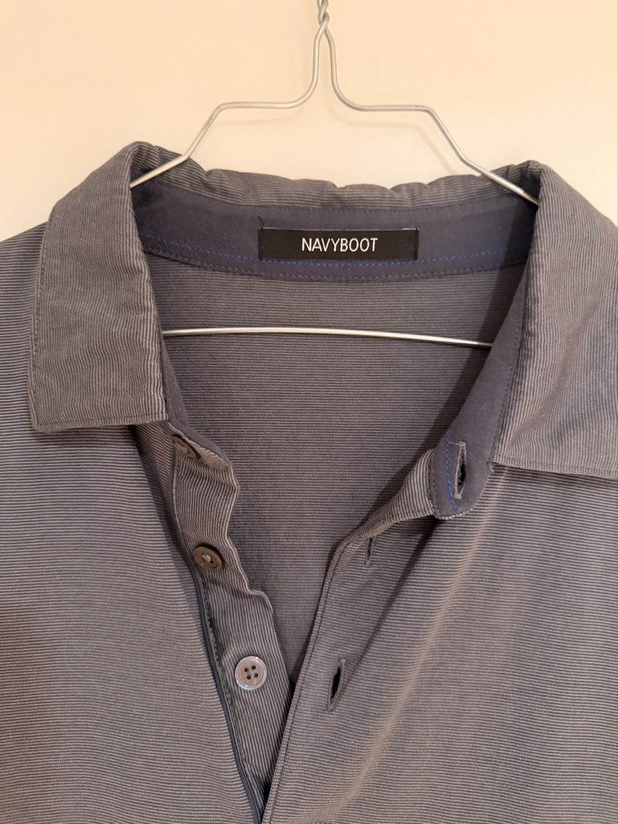 Navyboot Magliette Polo: NAVYBOOT Herren Poloshirt Grau Grösse M – Usato da Hünenberg venduto da Paddels 2