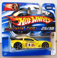 HOT WHEELS CORVETTE C6R FASTER THAN EVER SILVER - J3266