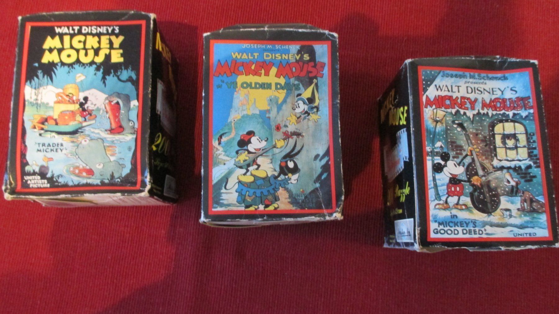 Disney Puzzle: 3 Mickey Mouse 200er Puzzle Master Mind / mega RAR – Usato da Wattenwil venduto da Firebird1 8