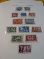 SAMMLUNG FREIMARKEN ab 1914 bis 2001 complet, MIT PAX SATZ
