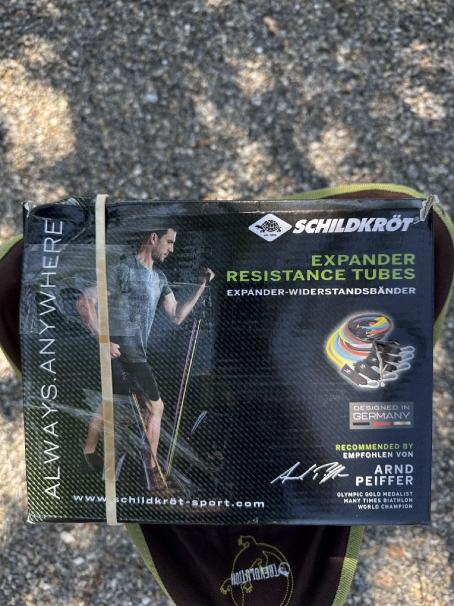 Hometrainer: Schildkröt Expander Resistance Tubes 5 Stk. neu – Nuovo e nell'imballaggio originale da Horgen venduto da CS75