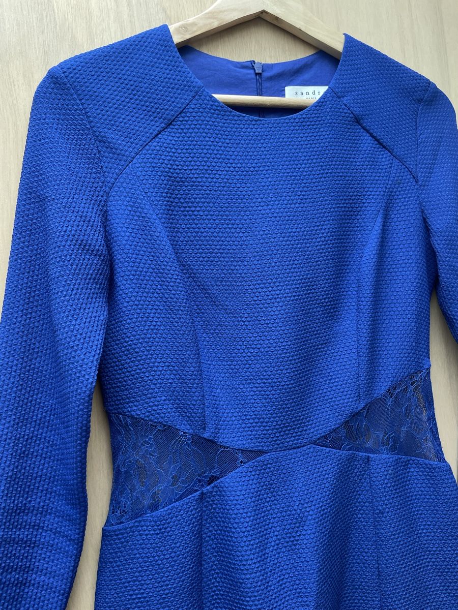 Sandro Vestiti: Sandro electric blue dress size 2 – Usato da Yverdon-les-Bains venduto da pen_bbz8 4