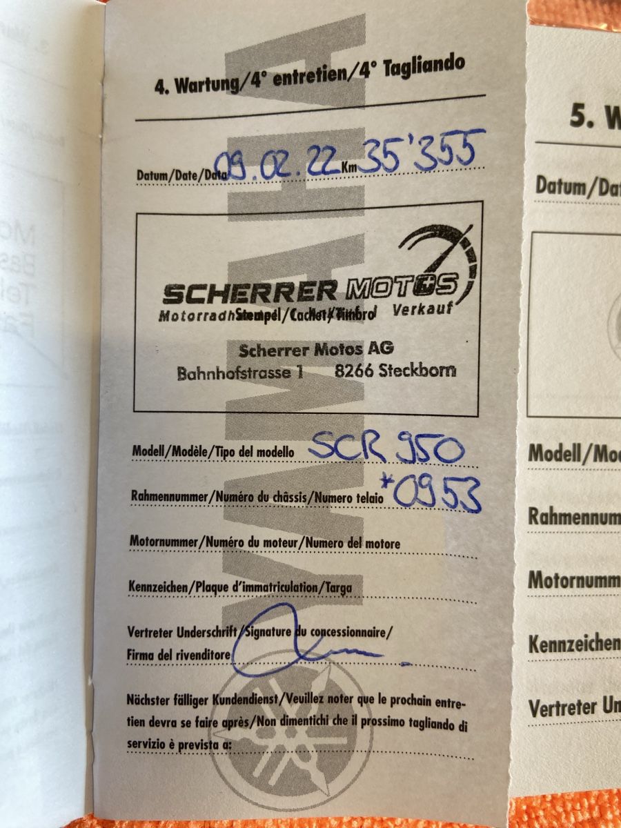 Yamaha Strada: Yamaha SCR 950 – Usato da Grenchen venduto da Motorini 6