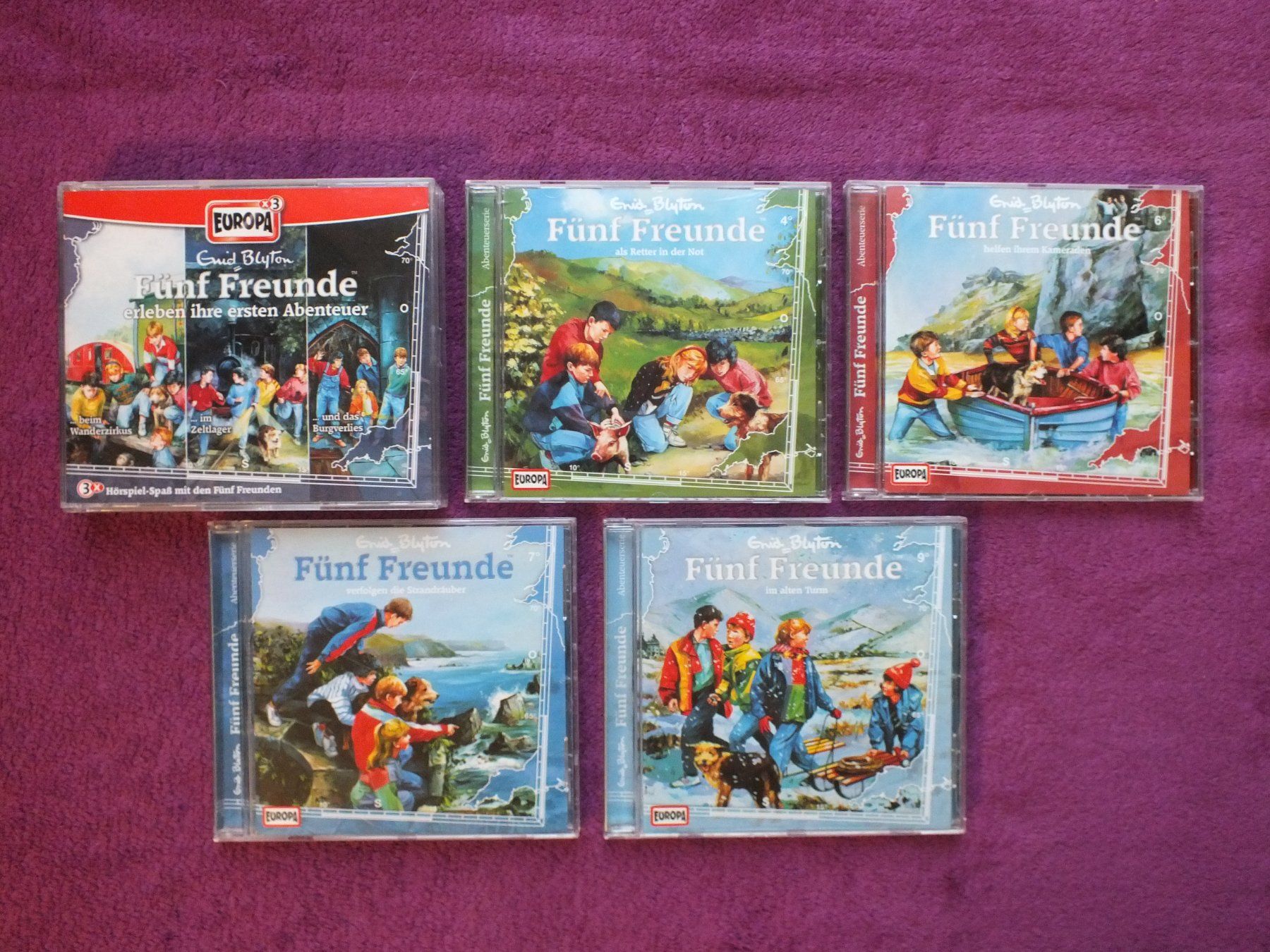 CD: 7 - Fünf Freunde - Hörspiel - CD´s – Usato da Müllheim Dorf venduto da Seeeule01