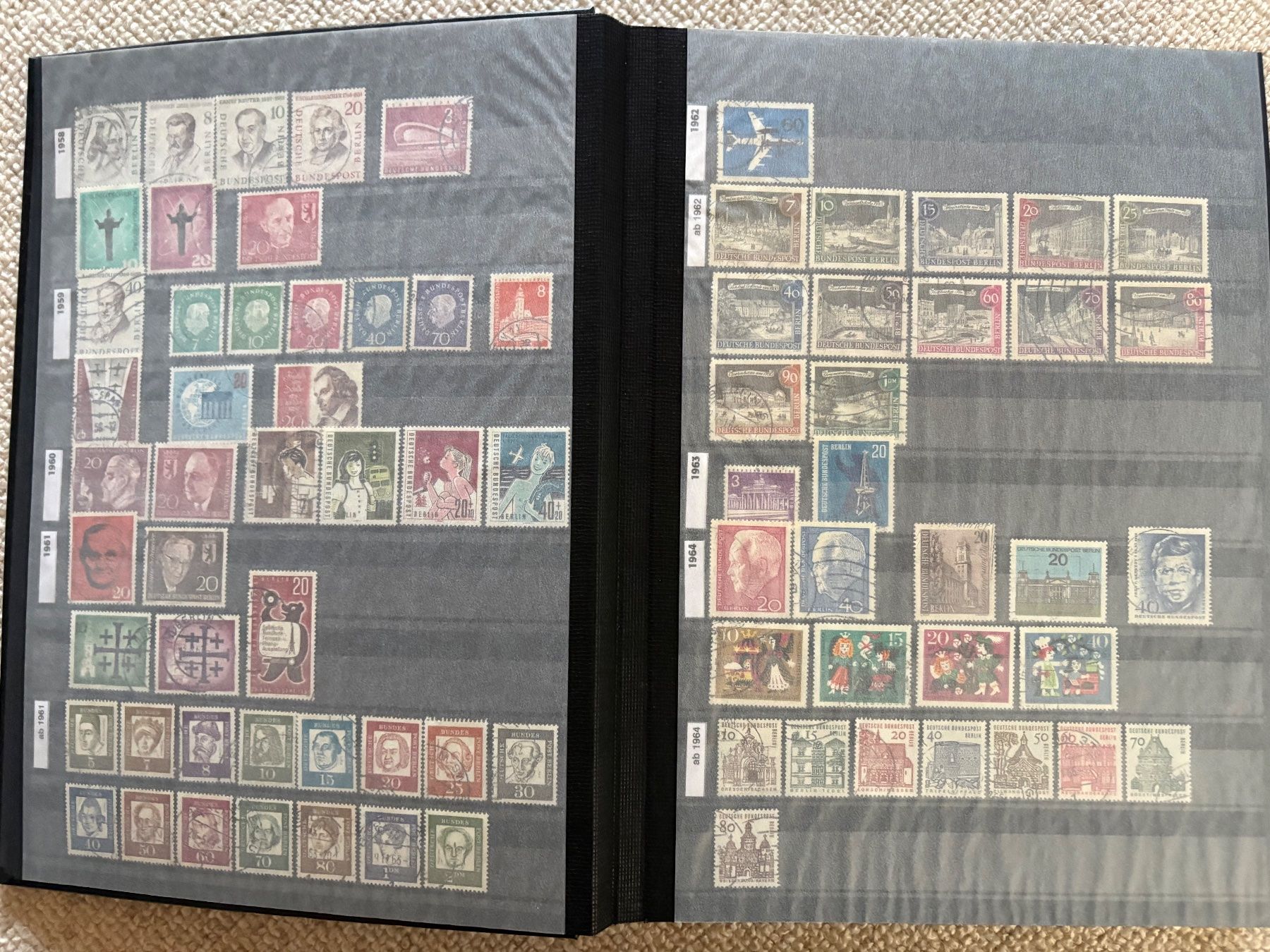 Alle Briefmarken: Album Briefmarken Berlin 1948-1990 – Gebraucht aus Steinmaur von Nicorutishauser 3