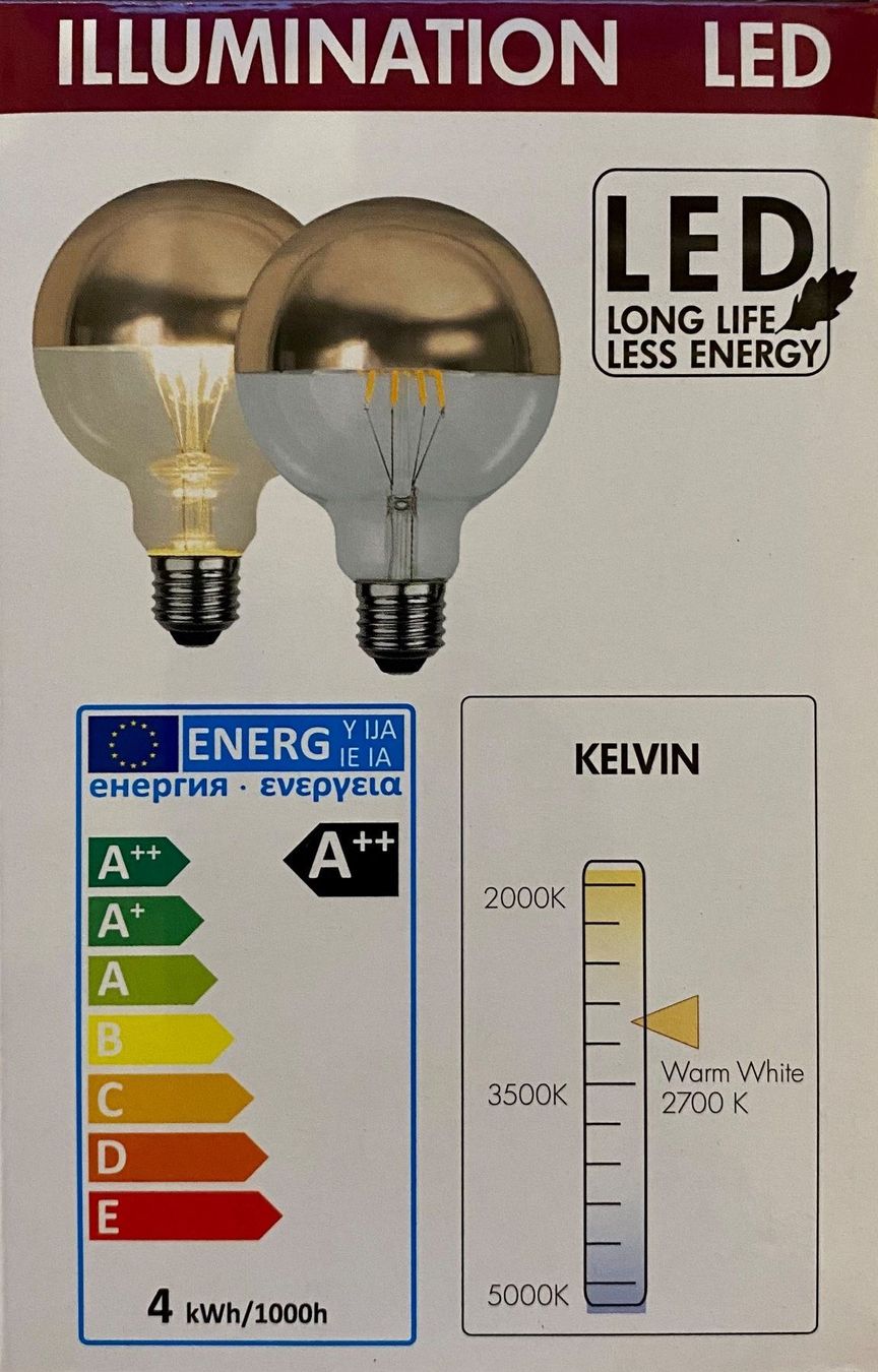 Glühbirnen & Leuchtmittel: Ampoule E27 LED Cuivrée – Neu und originalverpackt aus Genève von RVA_GVA 4