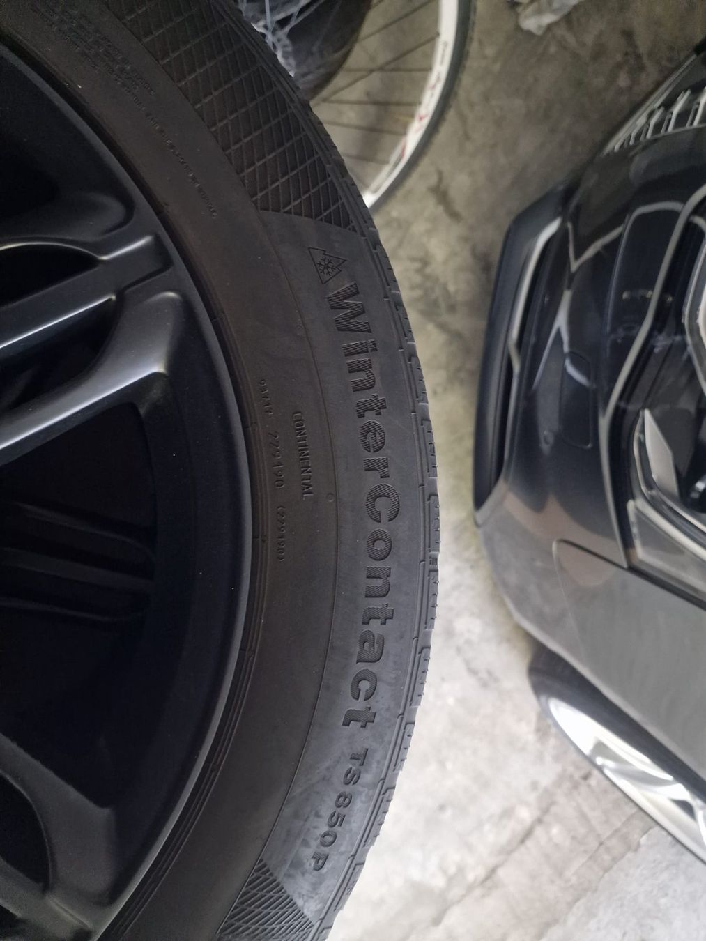 Jantes: Audi 5-Speichen-Felgen schwarz – D'occasion à Bollingen par Snakebite1 3