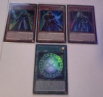 Yu-Gi-Oh Karten Legendaere Ritter Siegel 4er Set