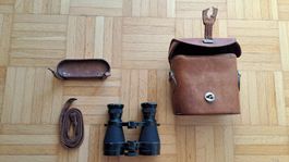 Militär Feldstecher Mod 08 mit Lederetui gebraucht