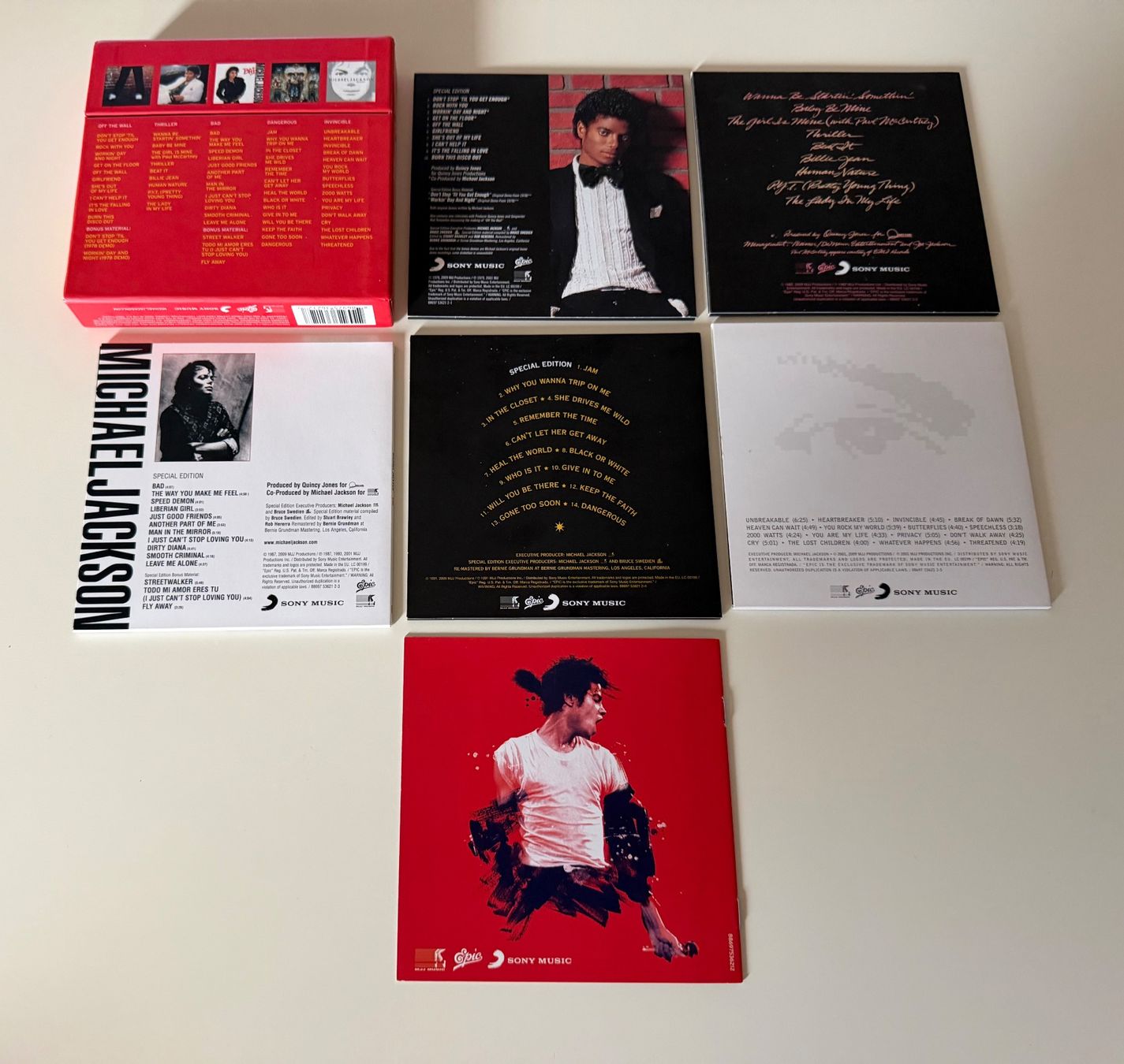CD: Michael Jackson The Collection CD Box Set – Nuovo (secondo la descrizione) da Altstätten SG venduto da sheamus 1