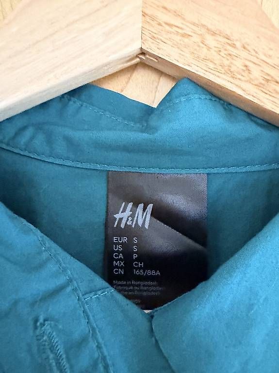 Chemisiers: Petrolblaue H&M Bluse – D'occasion à Rorschach par Tara234 2