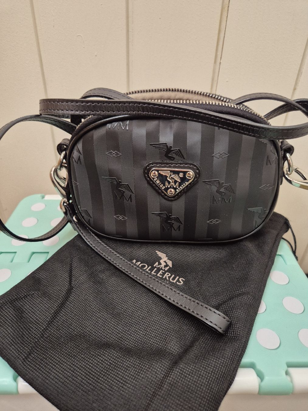 Maison Mollerus Borse da donna: Top erhaltene Mollerus Schultertasche – Nuovo (secondo la descrizione) da Unteriberg venduto da VOI_69