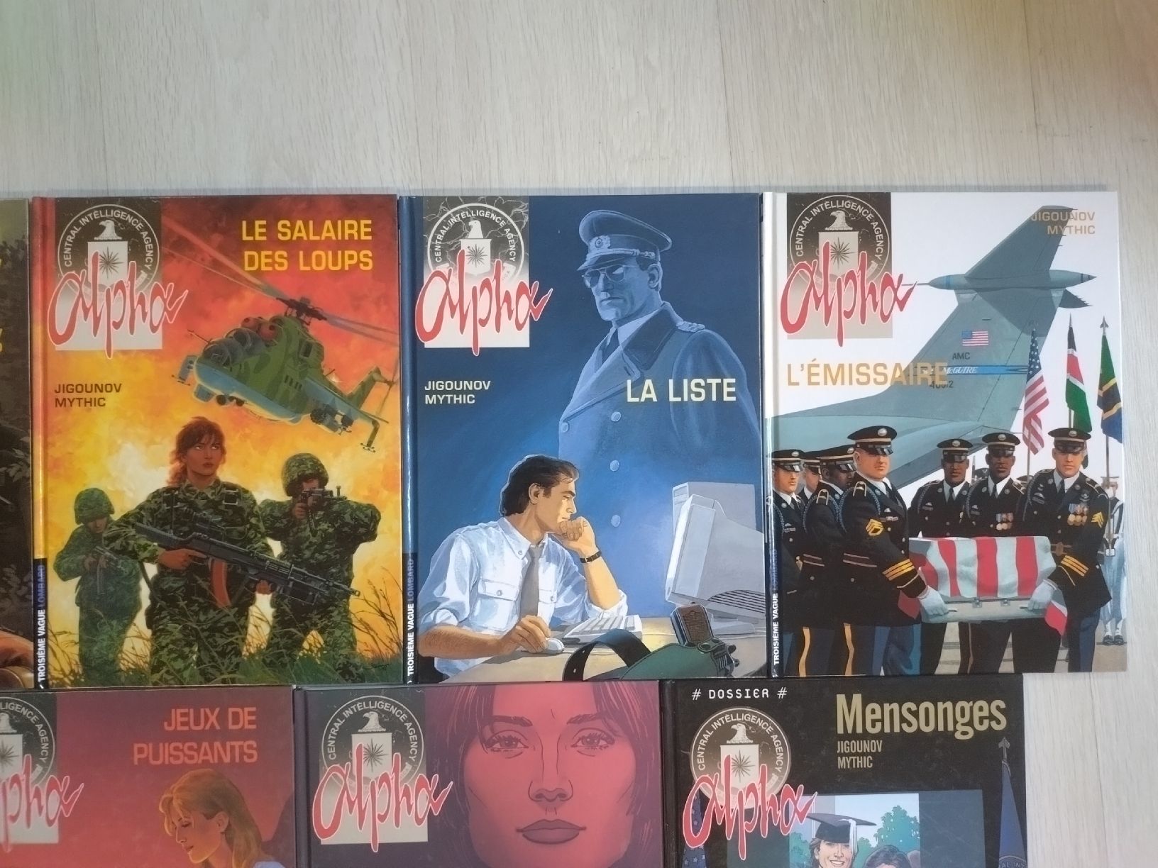 Fumetti:  Alpha 1-4 / 6-10 TBE dont EO  – Usato da Farvagny-le-Grand venduto da LaCaverne 2