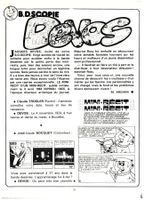 B.D. Scopie Collector RARE le numéro dédié à Devos !