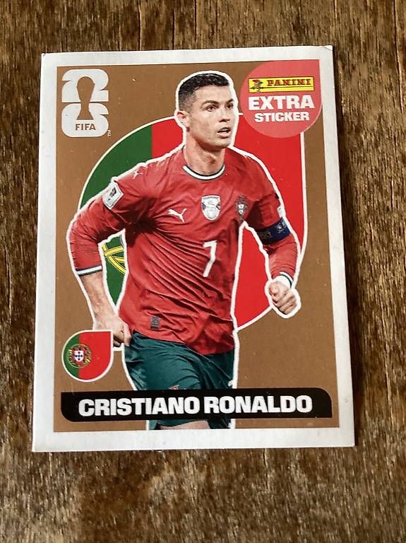 Carte collezionabili: Panini WM 2026 Extra-Sticker Ronaldo – Usato da Meggen venduto da SarinaK