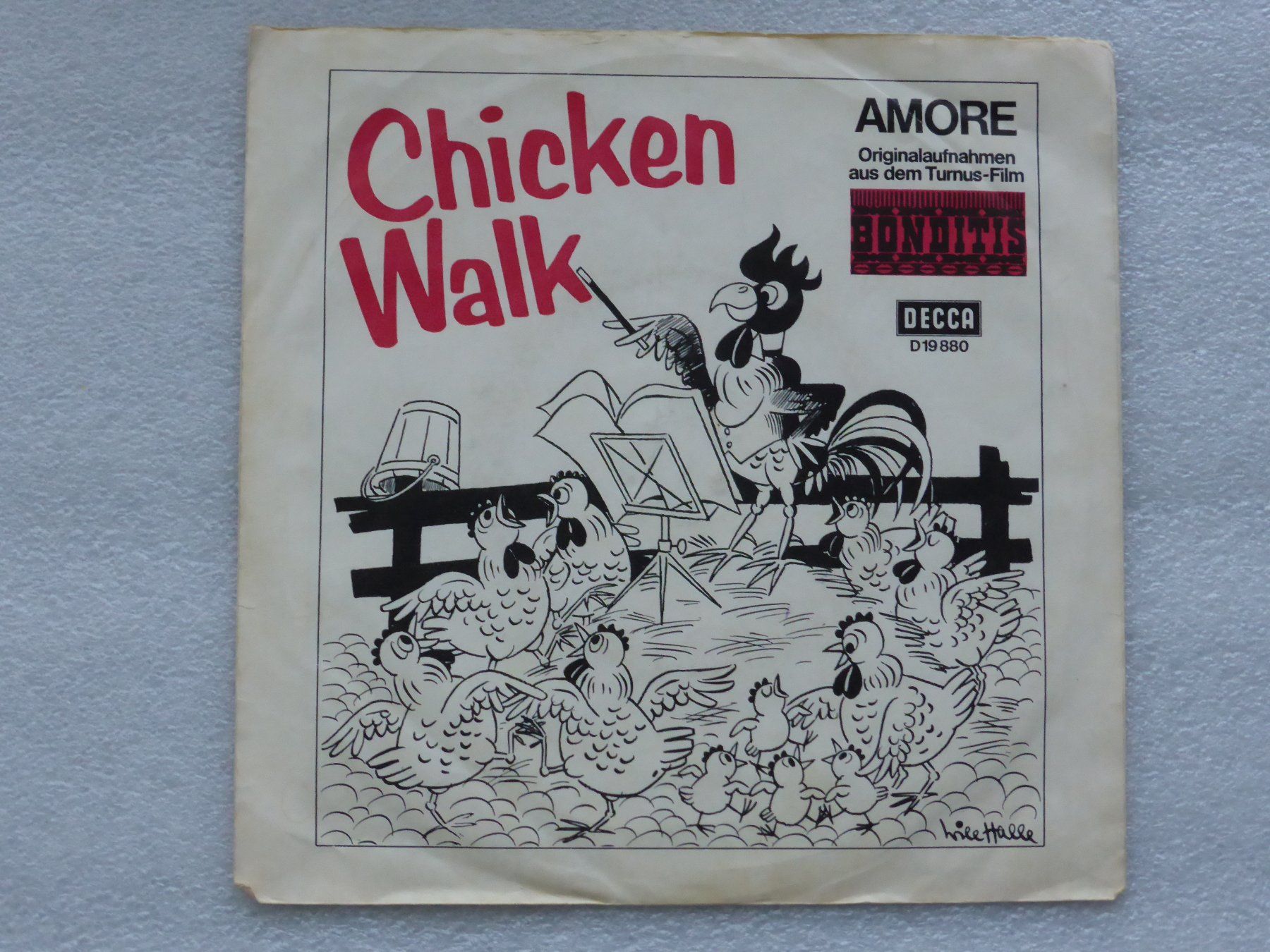 Dischi in vinile: Vinyl Single  THE CRAZY CHICKENS – Usato da Küssnacht am Rigi venduto da Mondkinder