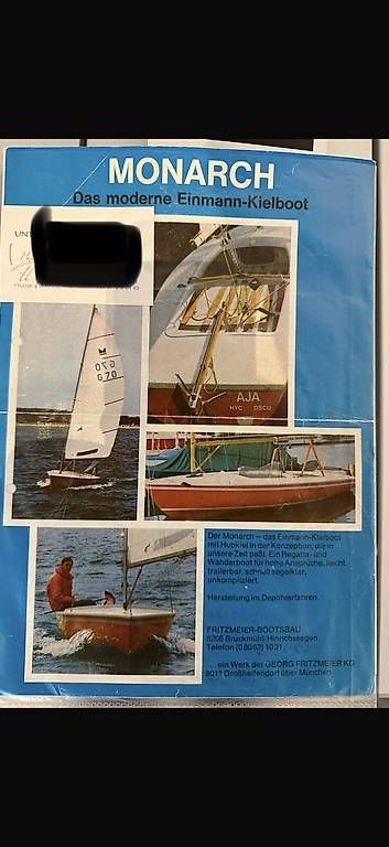 Boote: Sgegelboot Monarch – Gebraucht aus Balsthal von globesailing 1