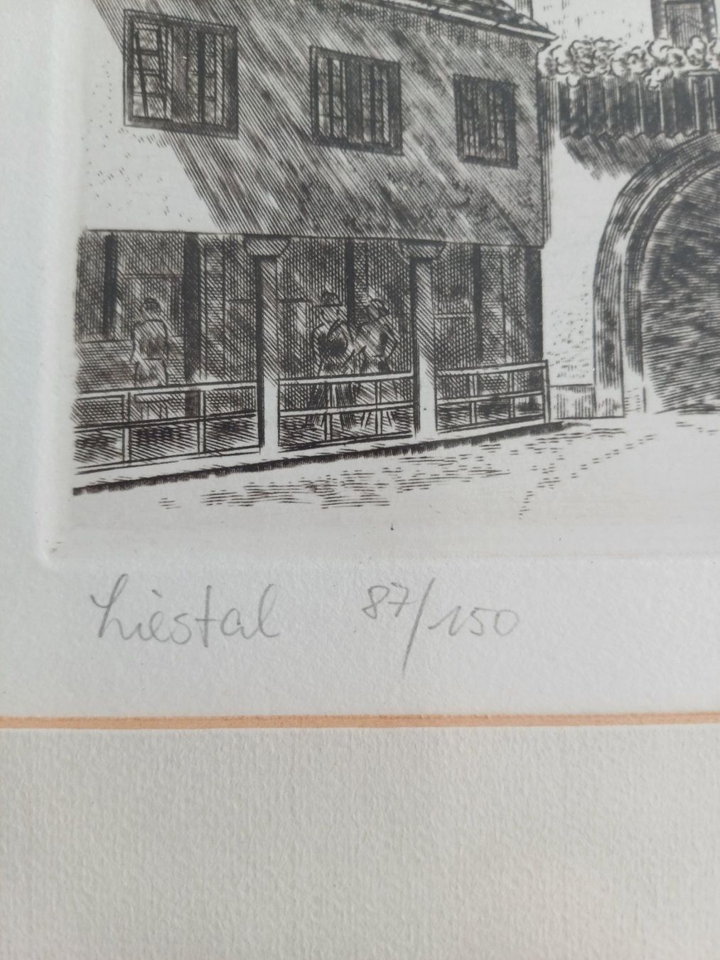Incisioni: Bild Liestal   87 / 150 Künstler Bader – Usato da Itingen venduto da hoegger123 6