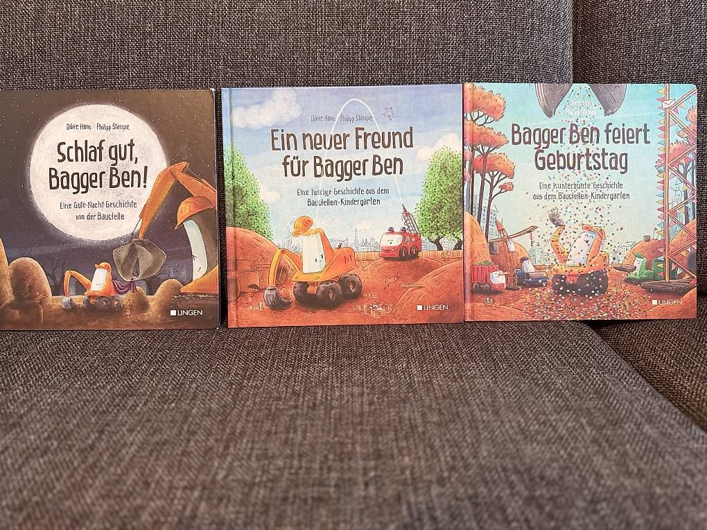 Livres: 3 Bagger Ben Bilderbücher – D'occasion à Kirchenthurnen par sil_vm6k