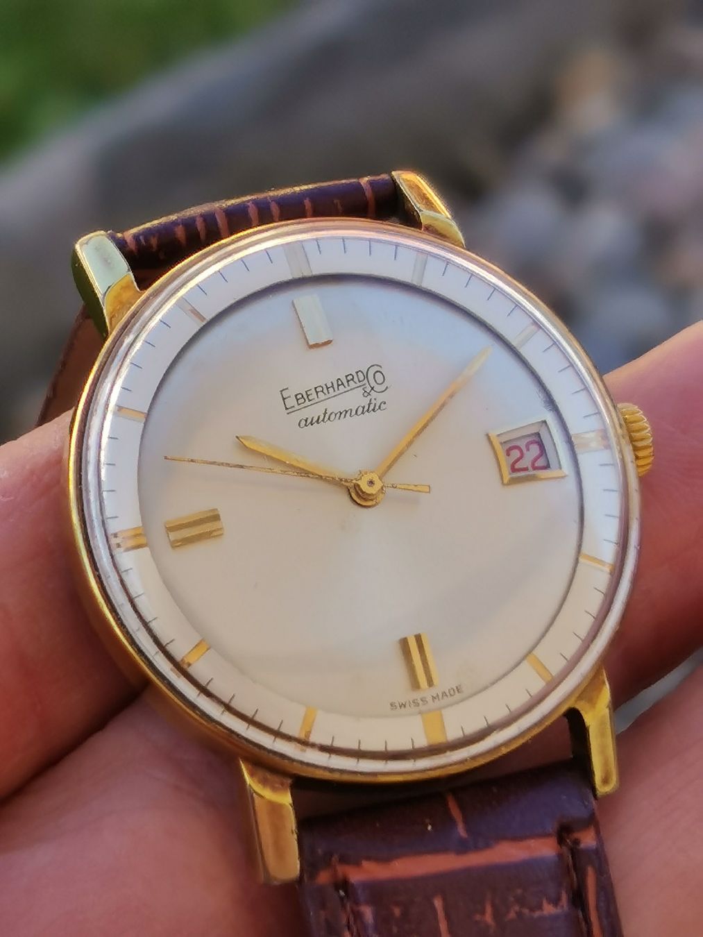 Eberhard & Co. Orologi: Orologio Eberhard & Co Automatico – Vintage – Usato da Cagiallo venduto da DoubleH_Watches 2