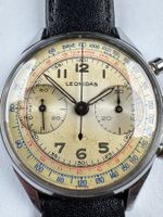 LEONIDAS 1950er Chronograph Landeron 48