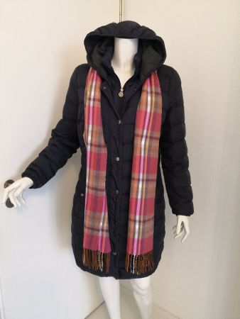 🤩SCHAL KARIERT PINK-BEIGE