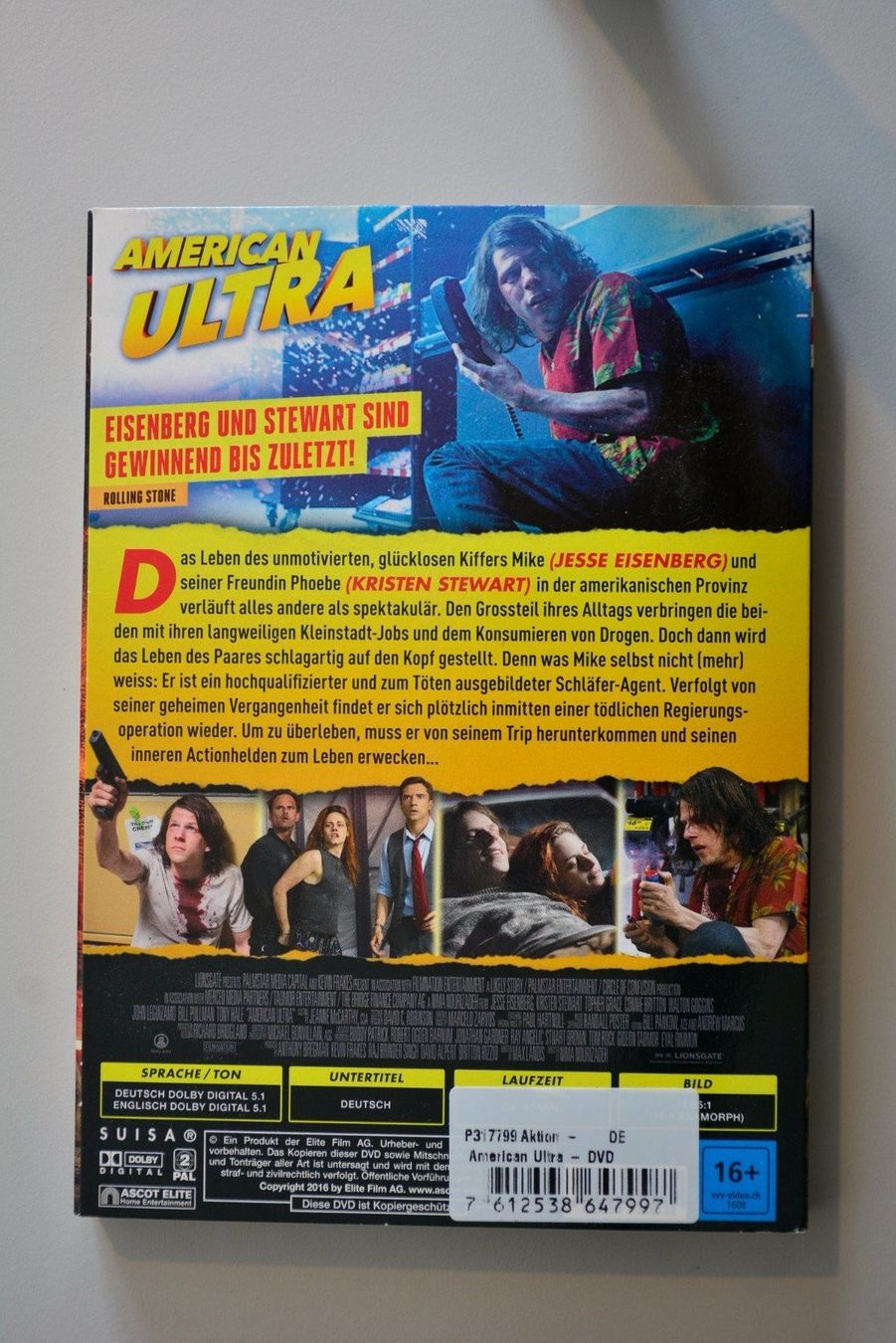 Tutti i DVDs: DVD - American Ultra – Usato da Oftringen venduto da yan_ht2y 1
