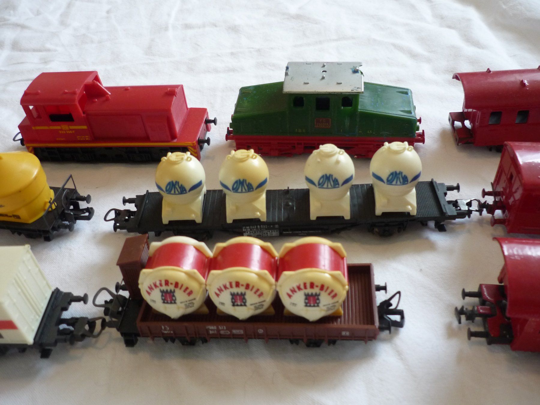 Lima Modellini di ferrovie: 12x Modelbahn - Eisenbahn Lok Zug - Lima - Konvolut – Usato da Beringen venduto da Flatretriever 2