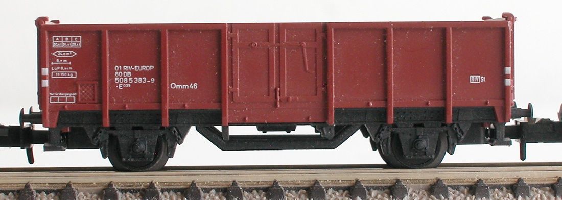 Trix Modellini di ferrovie: Minitrix Güterwagen-Set 5-teilig Spur N – Usato da Oberwil BL venduto da Klang 2
