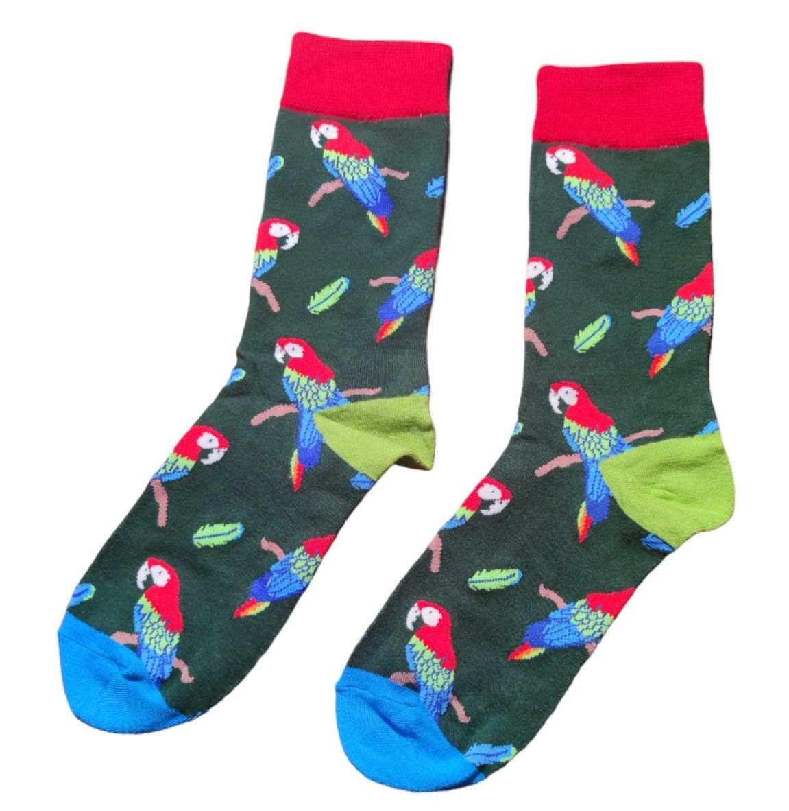 Calze: Socken Papageien / Parrots – Nuovo e nell'imballaggio originale da Zürich venduto da amysmith 1