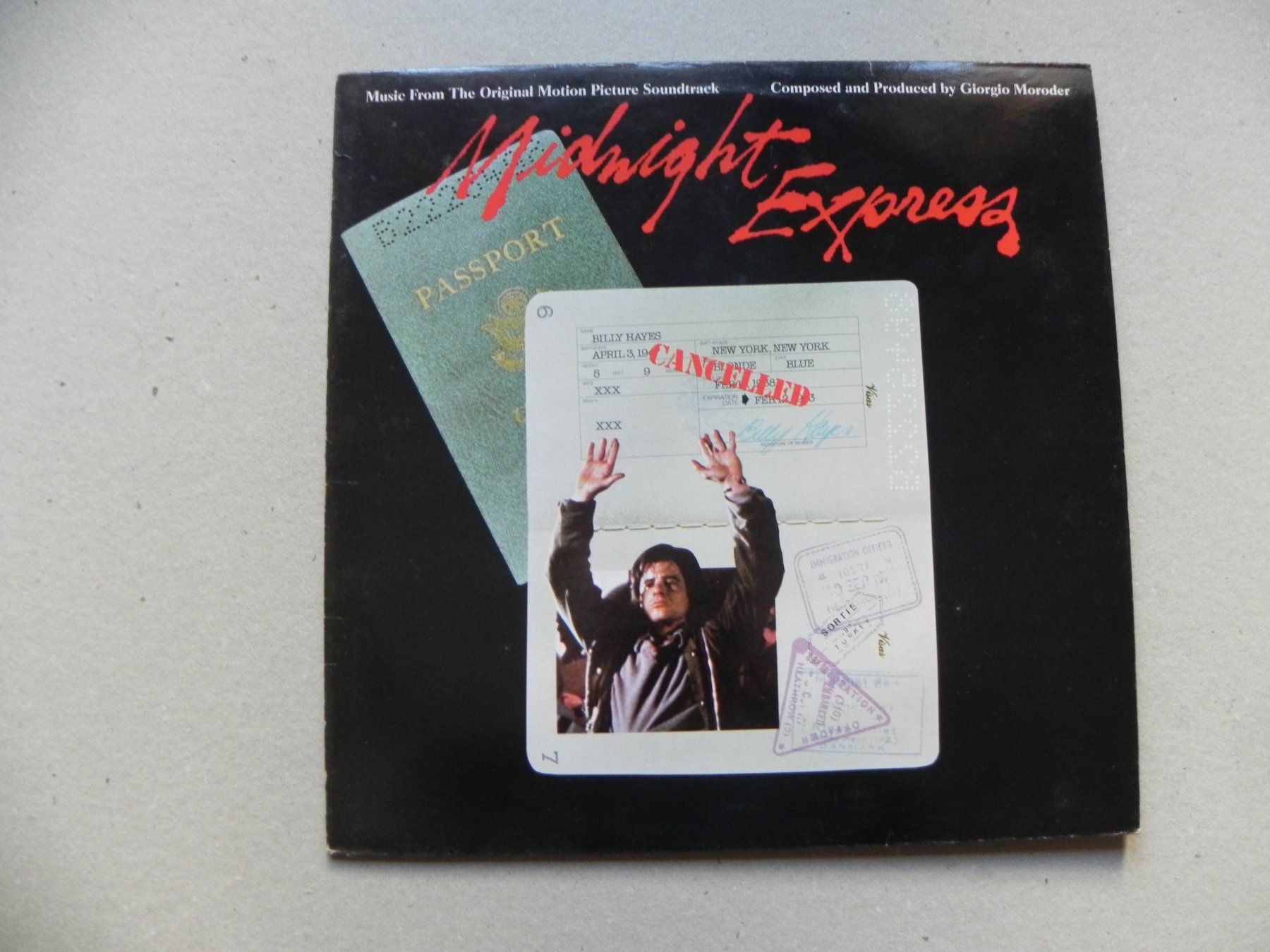 Dischi in vinile: LP Film Soundtrack Midnight Express 1978 Giorgio Moroder – Usato da Siebnen venduto da krimsie