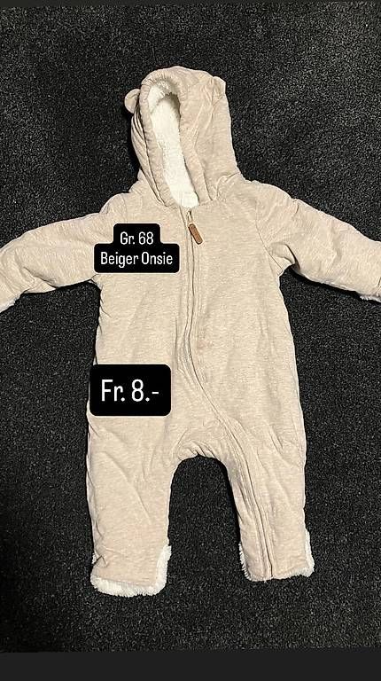 Pagliaccetti: Onsie (Gr.68) – Usato da Schattenhalb venduto da -Maja-