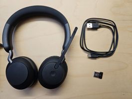 Jabra Evolve2 65 MS Bluetooth Headset - top Zustand