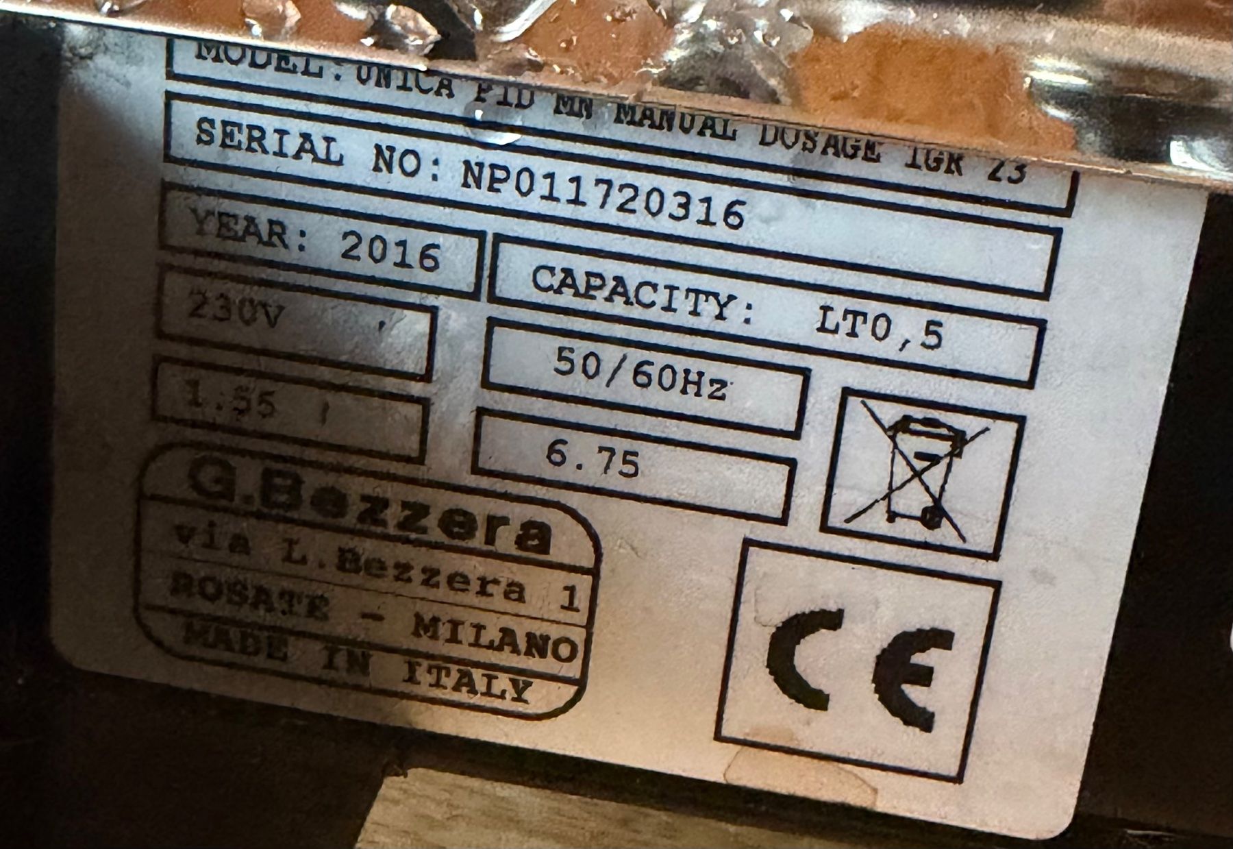 Macchine per caffè & Macchine per espresso: Kaffeemaschine Bezzera Unica PID + Macap M2M – Usato da Zuzwil SG venduto da Malou80 3