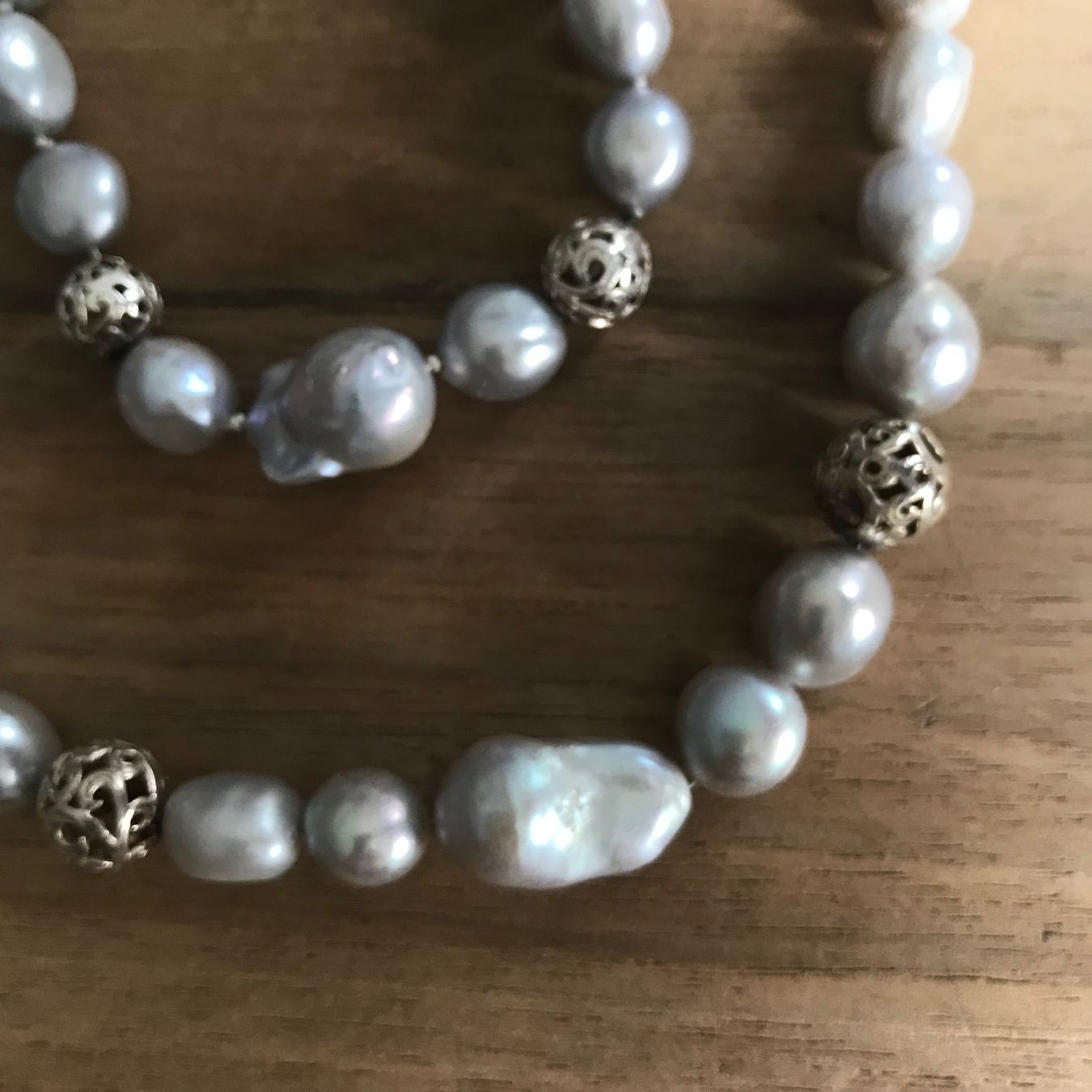 Catenine: Süsswasser-Perlenkette mit passendem Armband – Usato da Buchs AG venduto da dasPerlending 3