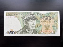 Billet Pologne 🇵🇱 NEUF 1988